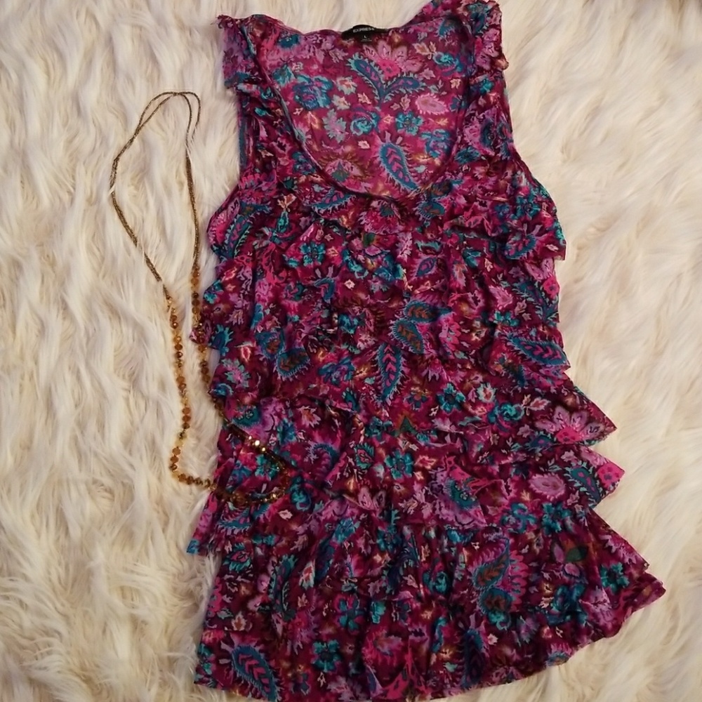 Express flowy top